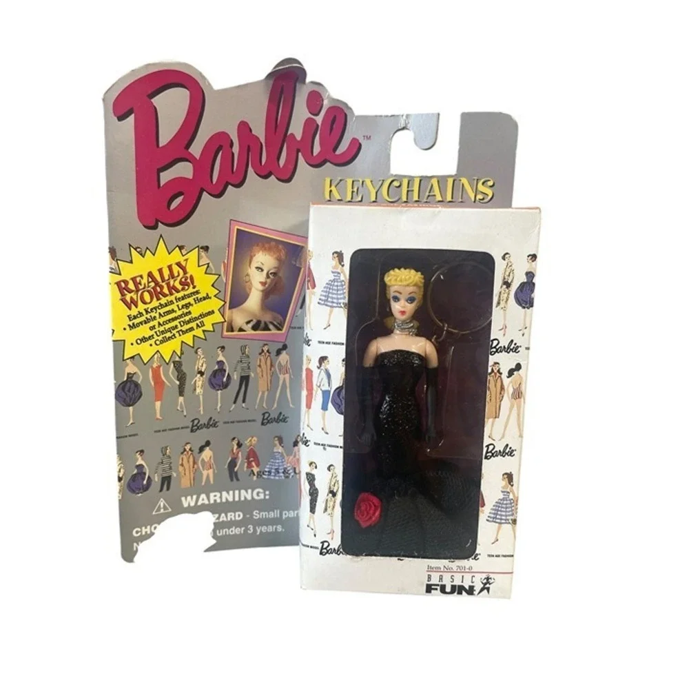 Vintage Barbie Keychains Solo in the Spotlight 1960 Basic Fun Inc. Blonde